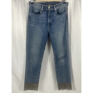 Rag and Bone jeans 28 womens ankle dip dyed hem cigarette bilbury stretch denim